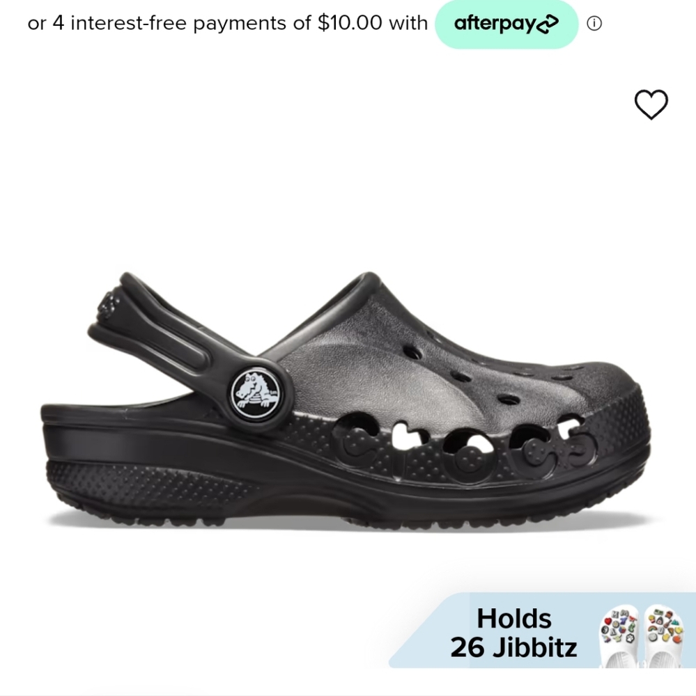 Kids CROCS Baya Clog black j1